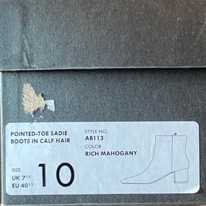 Leopard Pointed Toe Bootie